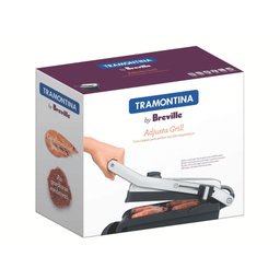 Grill Elétrico Tramontina By Breville Adjusta em Aço Inox com Bandeja Removível 127 V - 4