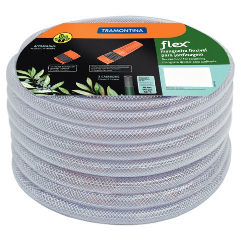 Mangueira Flexível 1/2"com Engate Jardim 30 Mts - 79182/306 - Tramontina