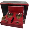 Kit Premium 2 Taças Riedel 995 Ml Saca-rolhas Pulltex Clickcut Preto - 5