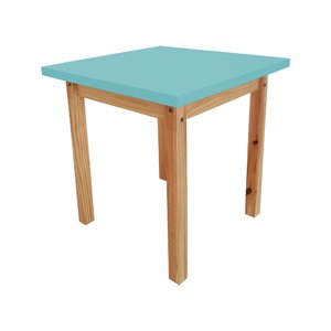 Mesa Infantil Colorê 65x65 Verde