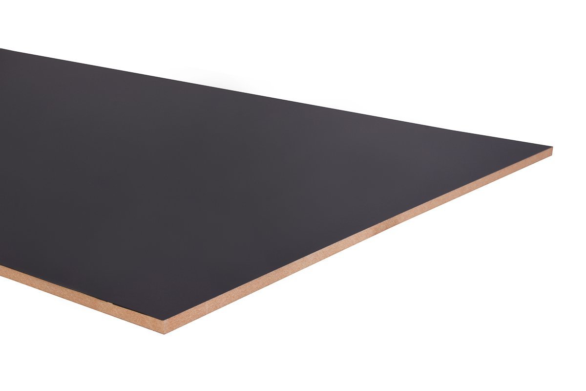 Mdf Premium Ultra Matt Preto - Super Fosco, Não Marca Digitais Braspan 18mm 640mm - 1