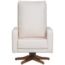Ver imagem 3 de Poltrona de Amamentação com Balanço Giratória Noah D02 Bouclê Off White B-114 - Lyam Decor