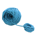 Ver imagem 3 de Cordão de Algodão Trancelim 6mm para Artesanato e Macramê Azul Celeste 50 Mts