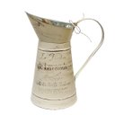 Ver imagem 3 de Vaso Jarro Decor de Metal Provençal Bege 31,5 Cm