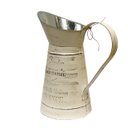 Ver imagem 1 de Vaso Jarro Decor de Metal Provençal Bege 31,5 Cm