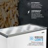 Freezer / Conservador Horizontal Tampa de Vidro Eco Gelo 247l Eeh300xx 220v - Eos - 4