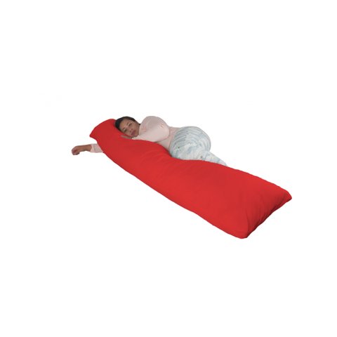Fronha Para Travesseiro Xuxão De Corpo 200x48cm C/ziper - Vermelho