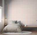 Ver imagem 3 de Papel de Parede Bobinex Revoada - Xadrez Quadros Rosa 4459