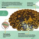 Ver imagem 2 de Quadro Sagrada Família, Alto Relevo, Jesus, Virgem Maria