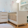 Berço Cômoda e Guarda-roupa Infantil Linha Cozy Marca Quater Móveis - 4