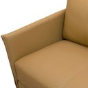 Ver mais imagens de Sofá 4 Lugares com Chaise Direito Sala Living 330cm Amábile L06 Couro Marrom Claro - Lyam Decor