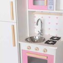Ver imagem 5 de Kit Mini Cozinha Infantil com Geladeira - Rosa