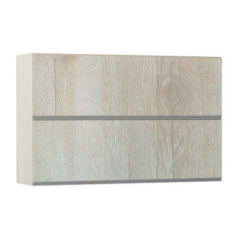 Armário Basculante Duplo Luciane 120cm 2 Portas Lis