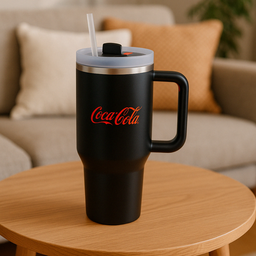 Copo Térmico Oficial C/ Tampa Coca Cola Coke 1,5l Hauskraft - 3