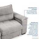 Ver imagem 5 de Sofá de Canto Retrátil Chaise Lado Esquerdo 4 Lugares Nest CabeCasa MadeiraOriginals