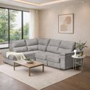 Ver imagem 1 de Sofá de Canto Retrátil Chaise Lado Esquerdo 4 Lugares Nest CabeCasa MadeiraOriginals