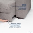 Ver mais imagens de Sofá de Canto Retrátil Chaise Lado Esquerdo 4 Lugares Nest CabeCasa MadeiraOriginals