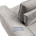 Ver imagem 7 de Sofá de Canto Retrátil Chaise Lado Esquerdo 4 Lugares Nest CabeCasa MadeiraOriginals