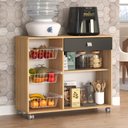 Ver imagem 2 de Fruteira Isis com Rodinhas 2 Portas 1 Gav