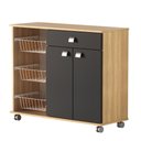 Ver imagem 3 de Fruteira Isis com Rodinhas 2 Portas 1 Gav