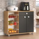 Ver imagem 1 de Fruteira Isis com Rodinhas 2 Portas 1 Gav