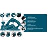 Plaina Elétrica 3mm 900w 220v Ws5343 Wesco - 6