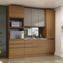 Ver imagem 1 de Cozinha Modulada 4 Pecas 240 Cm Mdp Maxxi Canela Kappesberg