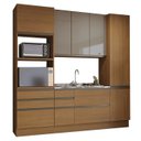 Ver imagem 2 de Cozinha Modulada 4 Pecas 240 Cm Mdp Maxxi Canela Kappesberg