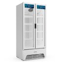 Ver imagem 4 de Refrigerador Expositor Porta Dupla Slim 752L 220V Branca Metalfrio
