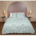 Ver imagem 1 de Edredom Casal Estampado Harmonia:floral Azul