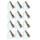 Ver imagem 2 de Papel de Parede Tijolinho Kit 12 Unidades Pedra Marrom Claro Autoadesivo Colante Decoraçao Lavavel L