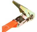 Ver imagem 6 de Cinta Catraca Carga Amarração Carro Caminhão 2.5mm 4,5mts