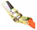 Ver imagem 3 de Cinta Catraca Carga Amarração Carro Caminhão 2.5mm 4,5mts