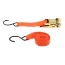 Ver imagem 1 de Cinta Catraca Carga Amarração Carro Caminhão 2.5mm 4,5mts