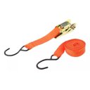 Ver imagem 7 de Cinta Catraca Carga Amarração Carro Caminhão 2.5mm 4,5mts