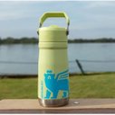 Ver imagem 5 de Garrafa Térmica Stanley Flip Straw Kids Infantil Youth 500ml - Citron
