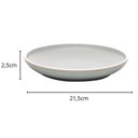 Ver imagem 3 de Jogo 24 Pratos de Sobremesa Melamina Class Cinza 21,5cm Wolff Cozinha Restaurante Buffet Servir Peti