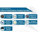 Ver imagem 4 de Poltronas de Amamentação Reclinável França Mitus Two Way Courano Preto - Probel