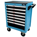 Ver imagem 2 de Carrinho Gaveteiro com Ferramentas 241 Peças e 7 Gavetas Cromo Vanádio