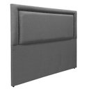Ver imagem 1 de Cabeceira de Cama Estofada Sevilha Diamond Premium Linho Rbl:queen Tradicional/cinza