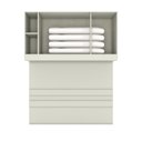 Ver imagem 6 de Ponte Modulada 145cm Casal 3 Portas Cabeceira Seletto Henn - Areia/jequitibá