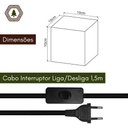 Ver imagem 3 de Luminária de Mesa Rústica - Abajur em Madeira Maciça Modelo Cubo