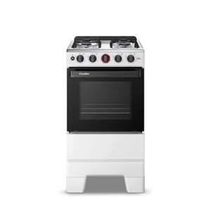 Fogão 4 Bocas com Mesa Inox e Acendimento Automático Ideal Super 4121 Esmaltec