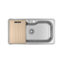Ver imagem 2 de Cuba de Cozinha Deca 80x40cm com Deck e Acessórios Inox