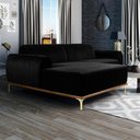 Ver imagem 6 de Sofá 3 Lugares com Chaise 245 Cm Preto C-300-lyam Decor
