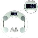 Ver imagem 3 de Balanca Digital Vidro Temperado 180kg Banheiro Academia Redonda