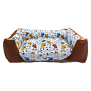 Ver imagem 1 de Caminha Pet Retangular Cachorrinhos 100% Algodão Conforto Térmico Base Antiderrapante e Segurança Du