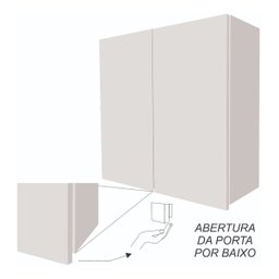 Armário 2 Portas Multiuso 100%MDF - 2