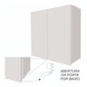 Armário 2 Portas Multiuso 100%MDF - 2
