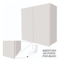 Ver imagem 2 de Armário 2 Portas Multiuso 100%MDF